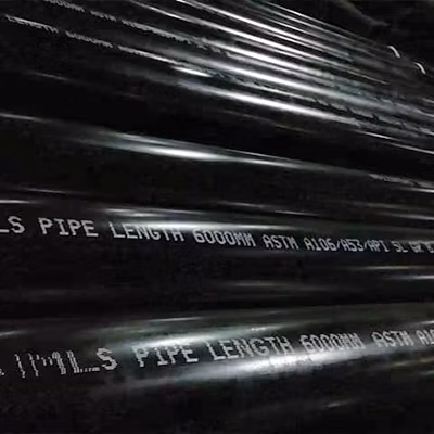ASTM A106 A53 Gr. B A336 API 5L Seamless Steel Pipe Galvanized/Stainlesss/Ms Alloy Large Diameter Thick Wall Sch40 Sch80 Seamless Fluid Fire Boiler Tube Pipe